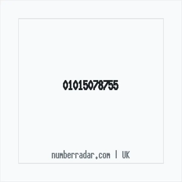 Reverse number check for +44 1015 078755 — who called me?