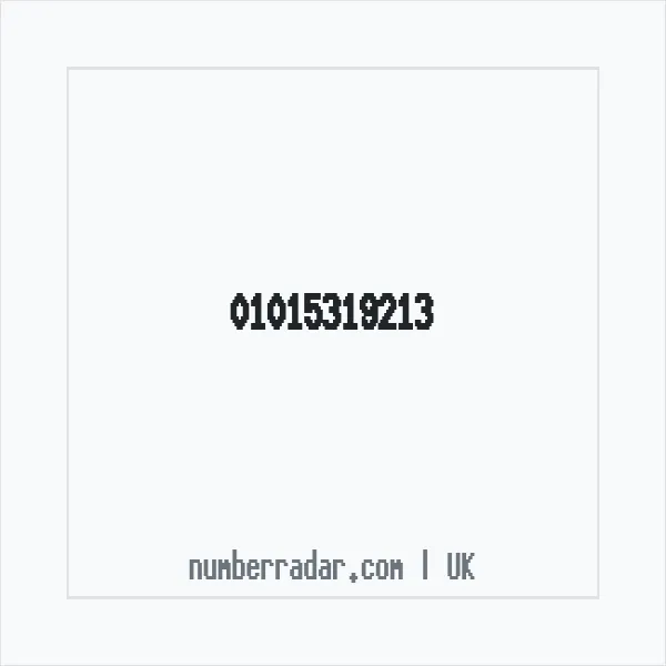 Reverse number check for +44 1015 319213 — who called me?