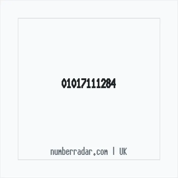 Reverse number check for +44 1017 111284 — who called me?