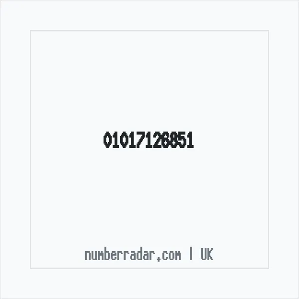 Reverse number check for +44 1017 126851 — who called me?