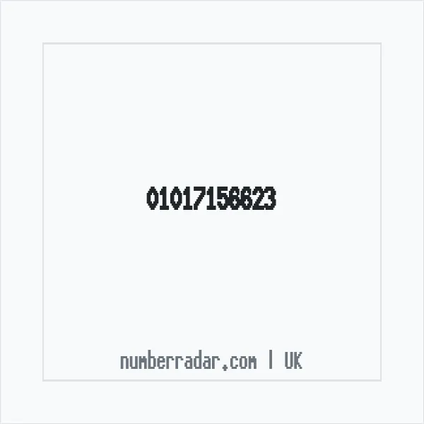 Reverse number check for +44 1017 156623 — who called me?