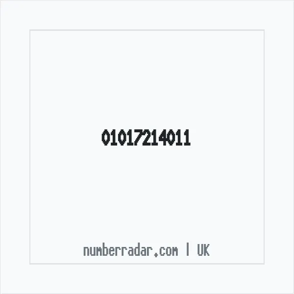 Reverse number check for +44 1017 214011 — who called me?