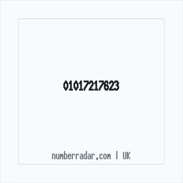 Reverse number check for +44 1017 217623 — who called me?