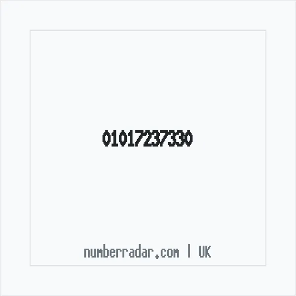 Reverse number check for +44 1017 237330 — who called me?