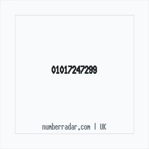 Reverse number check for +44 1017 247299 — who called me?