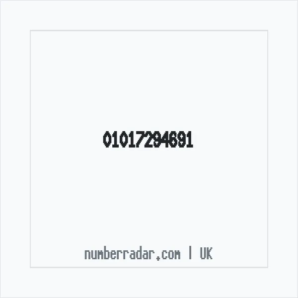 Reverse number check for +44 1017 294691 — who called me?