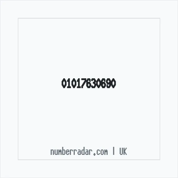 Reverse number check for +44 1017 630690 — who called me?