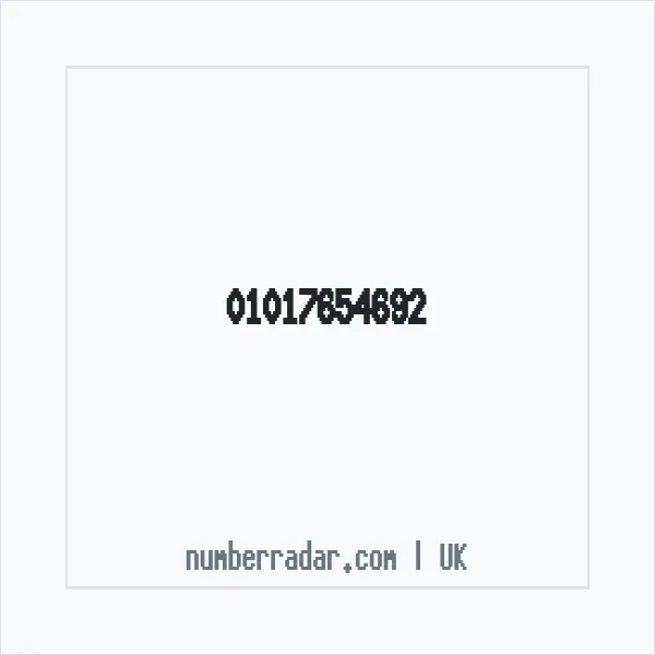 Reverse number check for +44 1017 654692 — who called me?