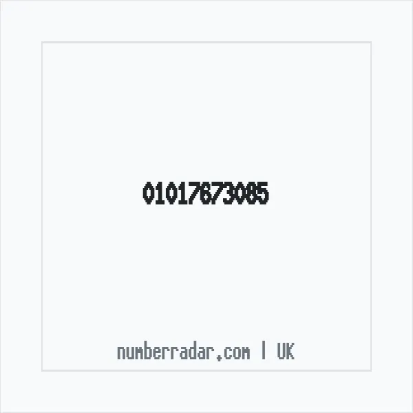 Reverse number check for +44 1017 673085 — who called me?