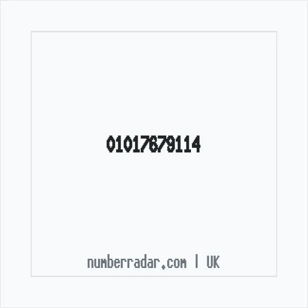 Reverse number check for +44 1017 679114 — who called me?