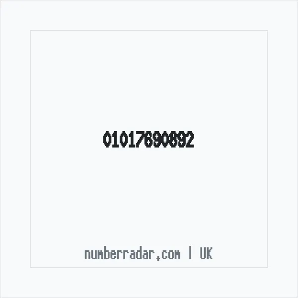 Reverse number check for +44 1017 690892 — who called me?