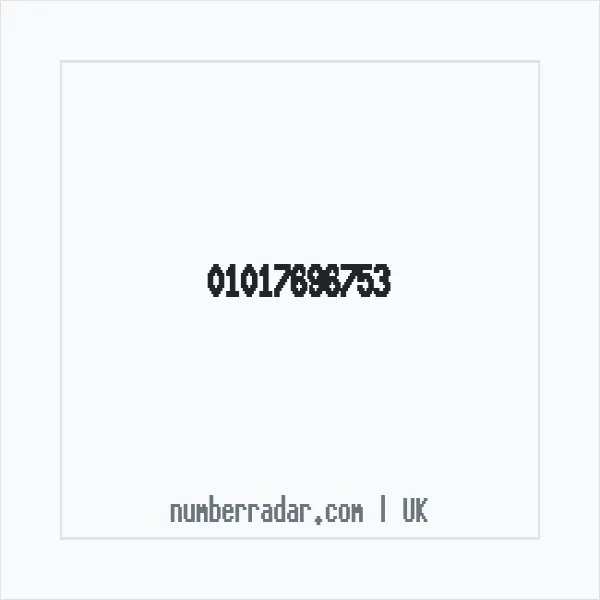 Reverse number check for +44 1017 696753 — who called me?