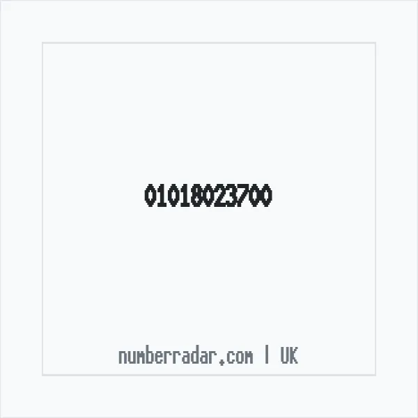 Reverse number check for +44 1018 023700 — who called me?