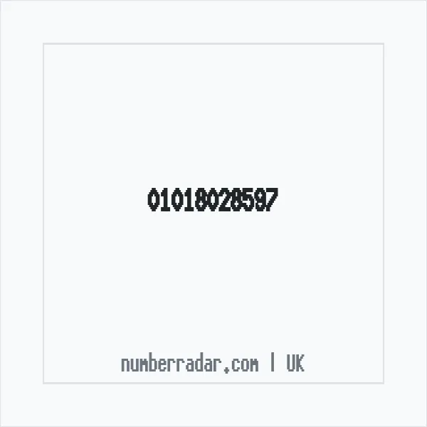 Reverse number check for +44 1018 028597 — who called me?