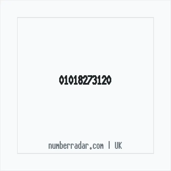 Reverse number check for +44 1018 273120 — who called me?