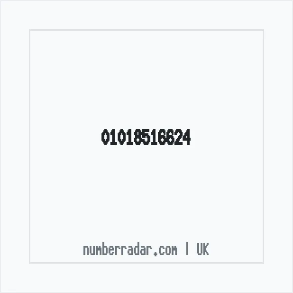 Reverse number check for +44 1018 516624 — who called me?