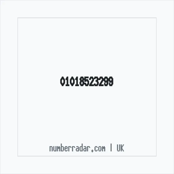 Reverse number check for +44 1018 523299 — who called me?