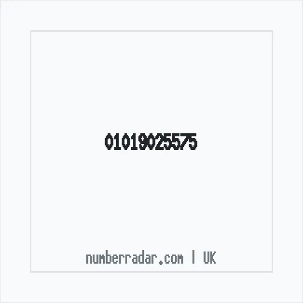 Reverse number check for +44 1019 025575 — who called me?