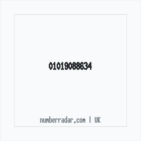 Reverse number check for +44 1019 088634 — who called me?