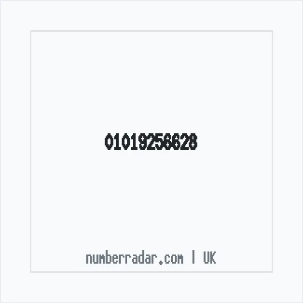 Reverse number check for +44 1019 256628 — who called me?