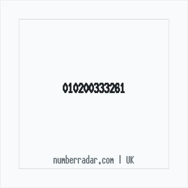 Reverse number check for +44 (1020) 033-326 — who called me?