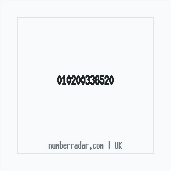 Reverse number check for +44 (1020) 033-652 — who called me?