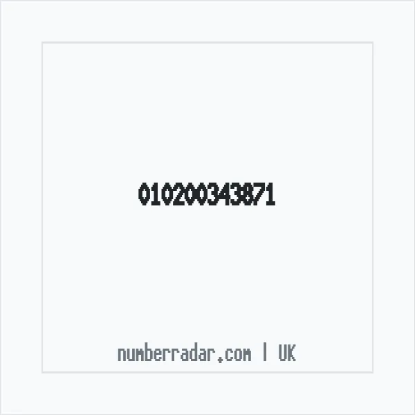 Reverse number check for +44 (1020) 034-387 — who called me?