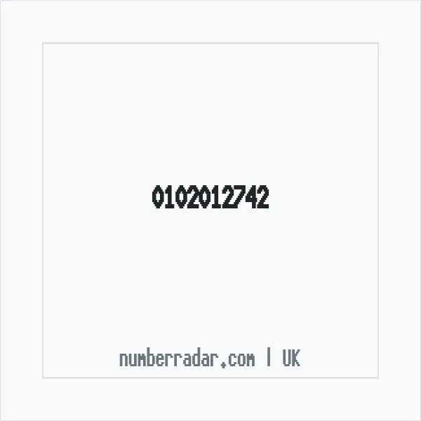 Reverse number check for +44 102012742 — who called me?