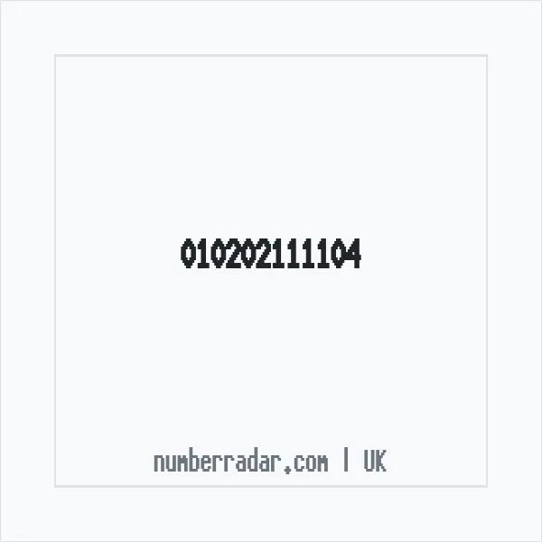 Reverse number check for +44 (1020) 211-110 — who called me?