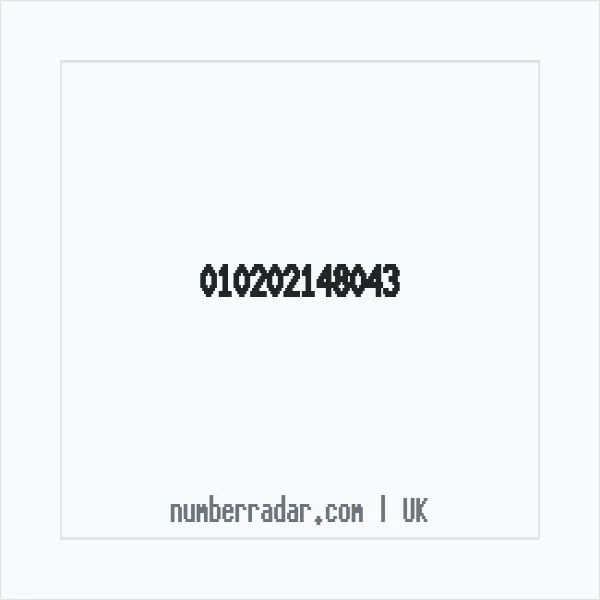 Reverse number check for +44 (1020) 214-804 — who called me?