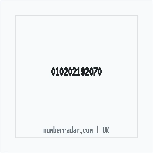 Reverse number check for +44 (1020) 219-207 — who called me?