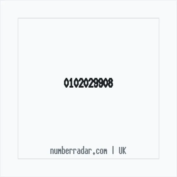 Reverse number check for +44 102029908 — who called me?