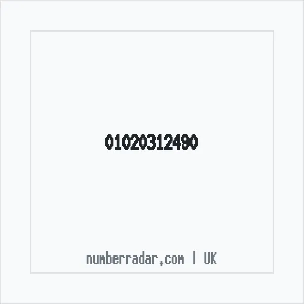 Reverse number check for +44 1020 312490 — who called me?
