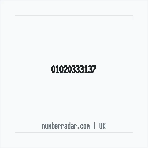 Reverse number check for +44 1020 333137 — who called me?