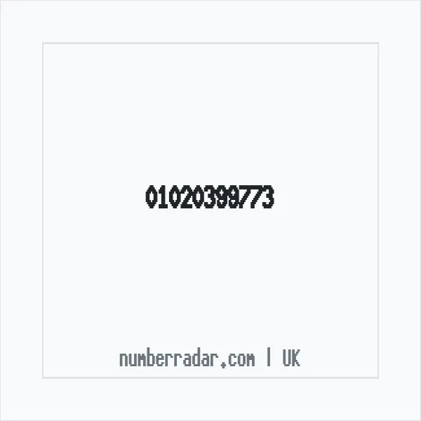 Reverse number check for +44 1020 399773 — who called me?