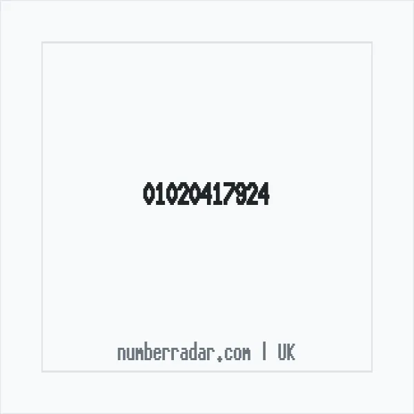Reverse number check for +44 1020 417924 — who called me?