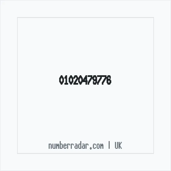 Reverse number check for +44 1020 479776 — who called me?
