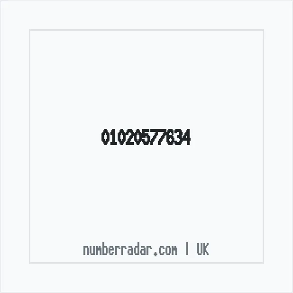 Reverse number check for +44 1020 577634 — who called me?