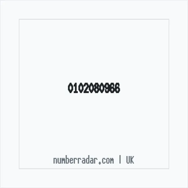 Reverse number check for +44 102080966 — who called me?