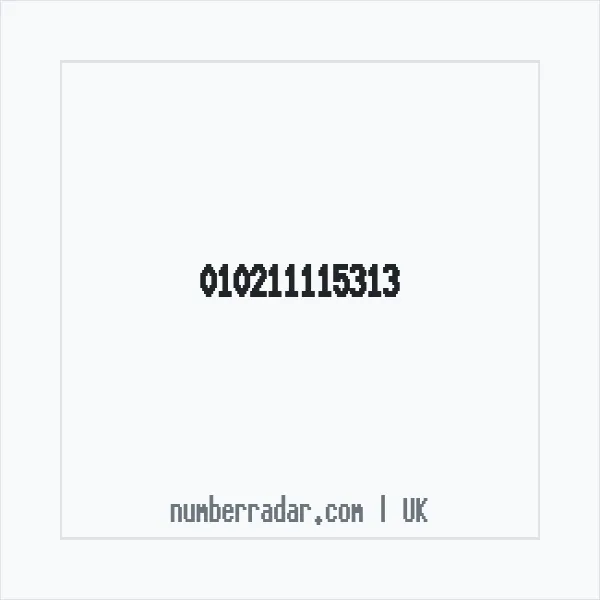 Reverse number check for +44 (1021) 111-531 — who called me?