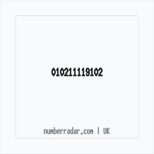 Reverse number check for +44 (1021) 111-910 — who called me?