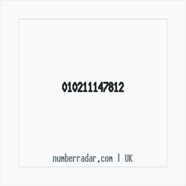 Reverse number check for +44 (1021) 114-781 — who called me?