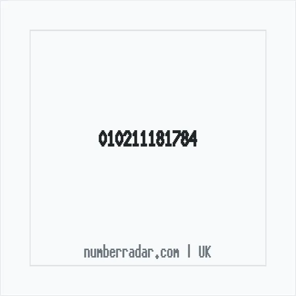 Reverse number check for +44 (1021) 118-178 — who called me?