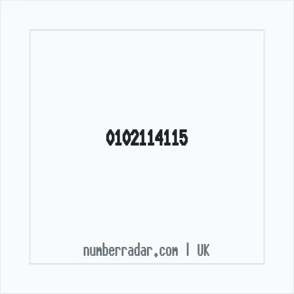 Reverse number check for +44 102114115 — who called me?