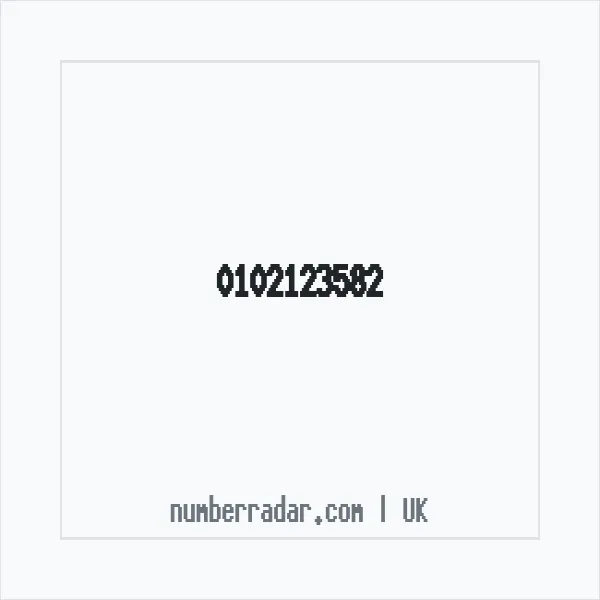 Reverse number check for +44 102123582 — who called me?