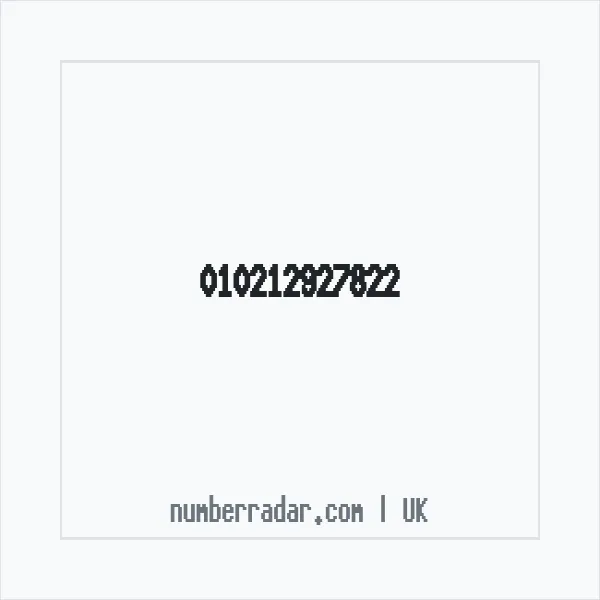 Reverse number check for +44 (1021) 292-782 — who called me?