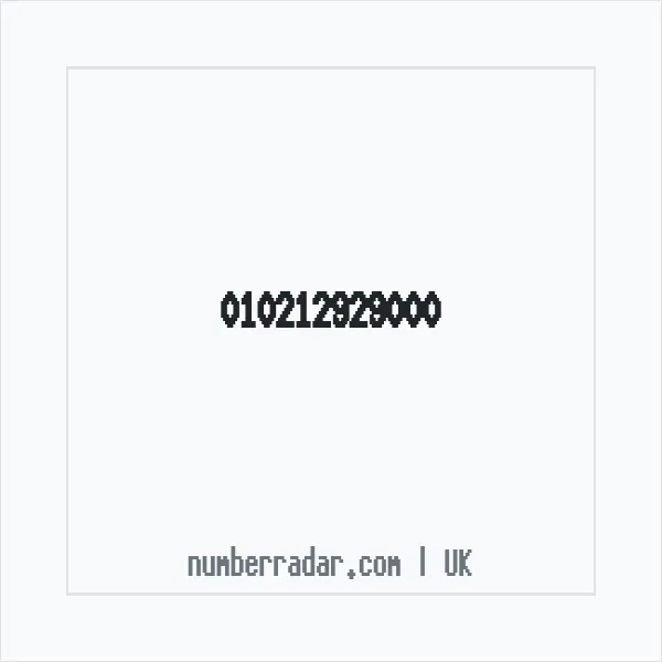 Reverse number check for +44 (1021) 292-900 — who called me?