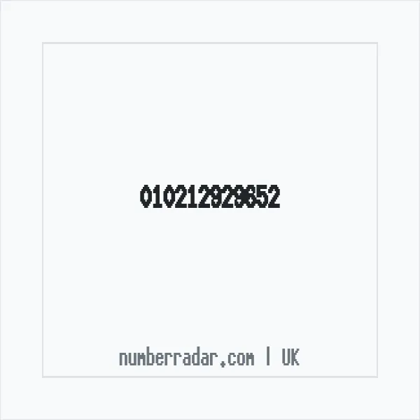 Reverse number check for +44 (1021) 292-965 — who called me?