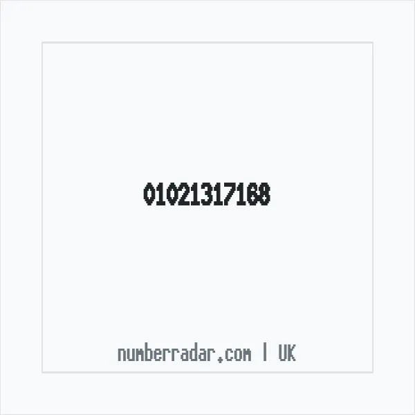 Reverse number check for +44 1021 317168 — who called me?