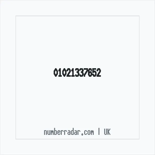 Reverse number check for +44 1021 337652 — who called me?